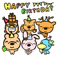 friends of leisurely forest sticker #11360349