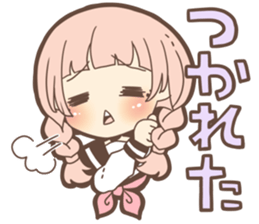 Expressive cute girl Part 3 sticker #11360498