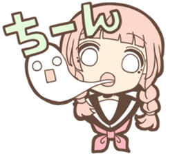Expressive cute girl Part 3 sticker #11360527
