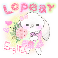 Message of a lop eared rabbit -English-