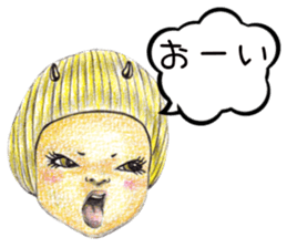 kawaii koakuma sticker #11360747