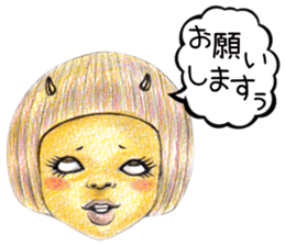 kawaii koakuma sticker #11360748