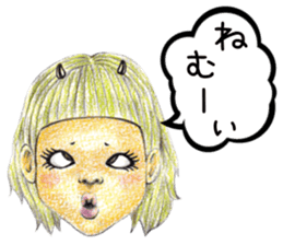 kawaii koakuma sticker #11360757