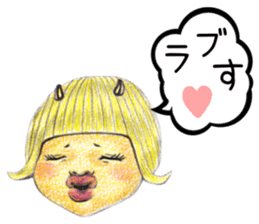 kawaii koakuma sticker #11360765