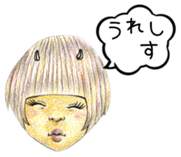 kawaii koakuma sticker #11360768