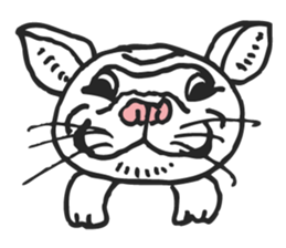 50's animals sticker #11361219