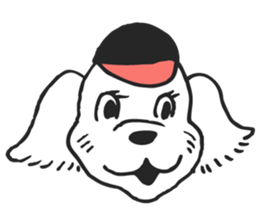 50's animals sticker #11361238