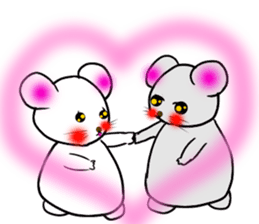 The name of the cute mouse,Emi sticker #11361556