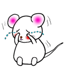 The name of the cute mouse,Emi sticker #11361561
