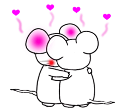 The name of the cute mouse,Emi sticker #11361571