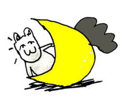 Cat Man (^_^) sticker #11361896