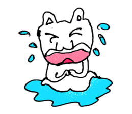 Cat Man (^_^) sticker #11361923