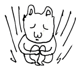 Cat Man (^_^) sticker #11361927