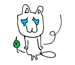 Cat Man (^_^) sticker #11361930