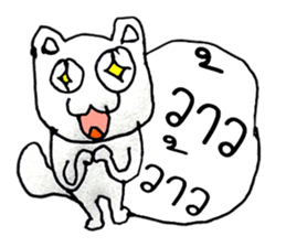 Cat Man (^_^) sticker #11361932