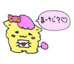 baby penguin love sticker #11362368