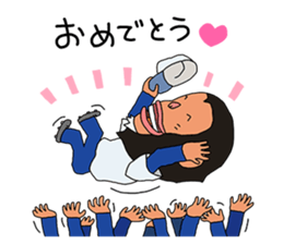 Chimpanzee Barb 3 sticker #11362492