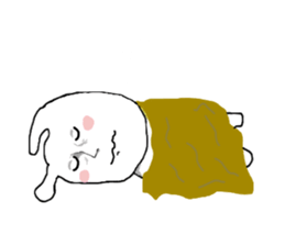 Cool rabbit 1 sticker #11362505