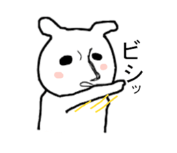 Cool rabbit 1 sticker #11362508