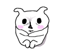 Cool rabbit 1 sticker #11362512