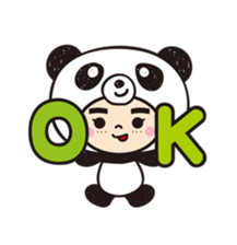 hamu-panda sticker #11362862