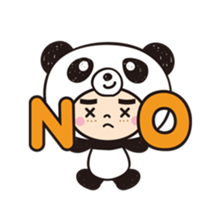 hamu-panda sticker #11362863