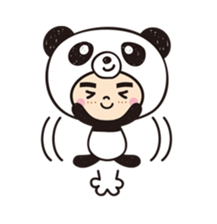 hamu-panda sticker #11362869