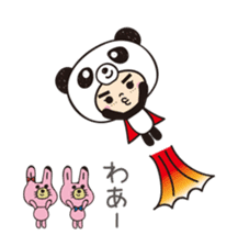 hamu-panda sticker #11362870