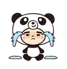 hamu-panda sticker #11362876