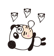 hamu-panda sticker #11362893
