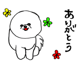 Bichonfrise "OMOCHI" sticker #11363536
