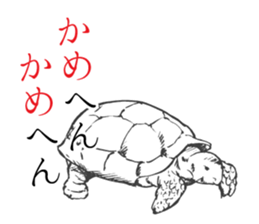 Assortment of hand drawn animals sticker #11363786