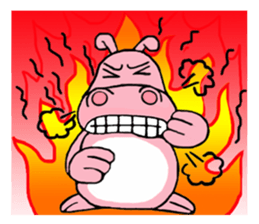 hippo Apo san sticker #11364882