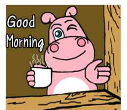hippo Apo san sticker #11364886