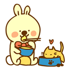 ab the rabbit sticker #11365101