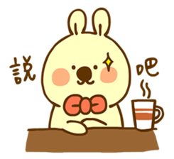 ab the rabbit sticker #11365105