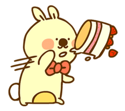 ab the rabbit sticker #11365108