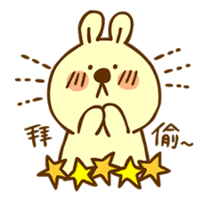 ab the rabbit sticker #11365126