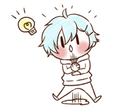 UCHI no UDUKI kun 4 sticker #11365340