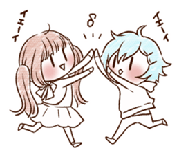 UCHI no UDUKI kun 4 sticker #11365347