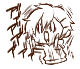 UCHI no UDUKI kun 4 sticker #11365350