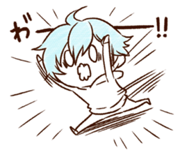 UCHI no UDUKI kun 4 sticker #11365352