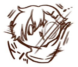 UCHI no UDUKI kun 4 sticker #11365353