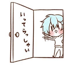 UCHI no UDUKI kun 4 sticker #11365365