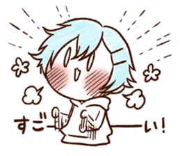 UCHI no UDUKI kun 4 sticker #11365372