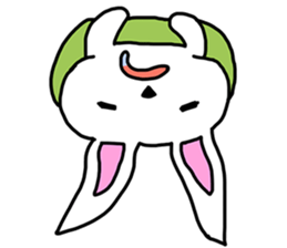 Pig Rabbit and her friends sticker #11365436