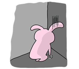 Pig Rabbit and her friends sticker #11365440