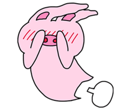 Pig Rabbit and her friends sticker #11365445