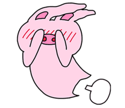 Pig Rabbit and her friends sticker #11365445