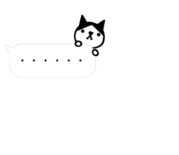 Greetings cat and animals(baloon ver.) sticker #11365540